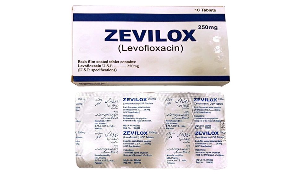 zevilox tablet 250mg